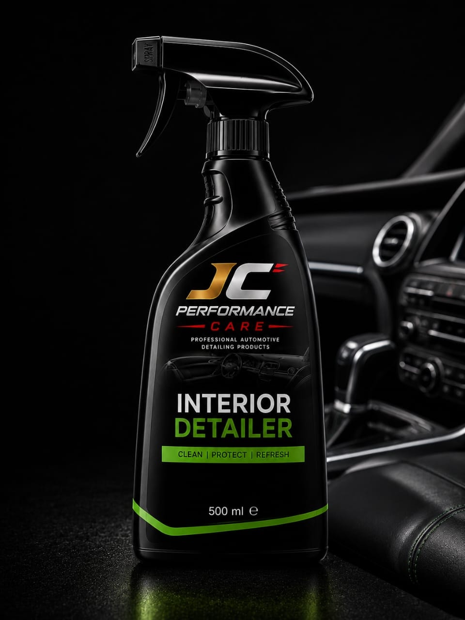JC Performance Care Interior Detailer spray bottle
